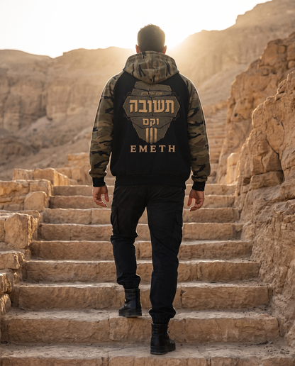 Hoodie EMETH Techouva | Sweat Premium 410G