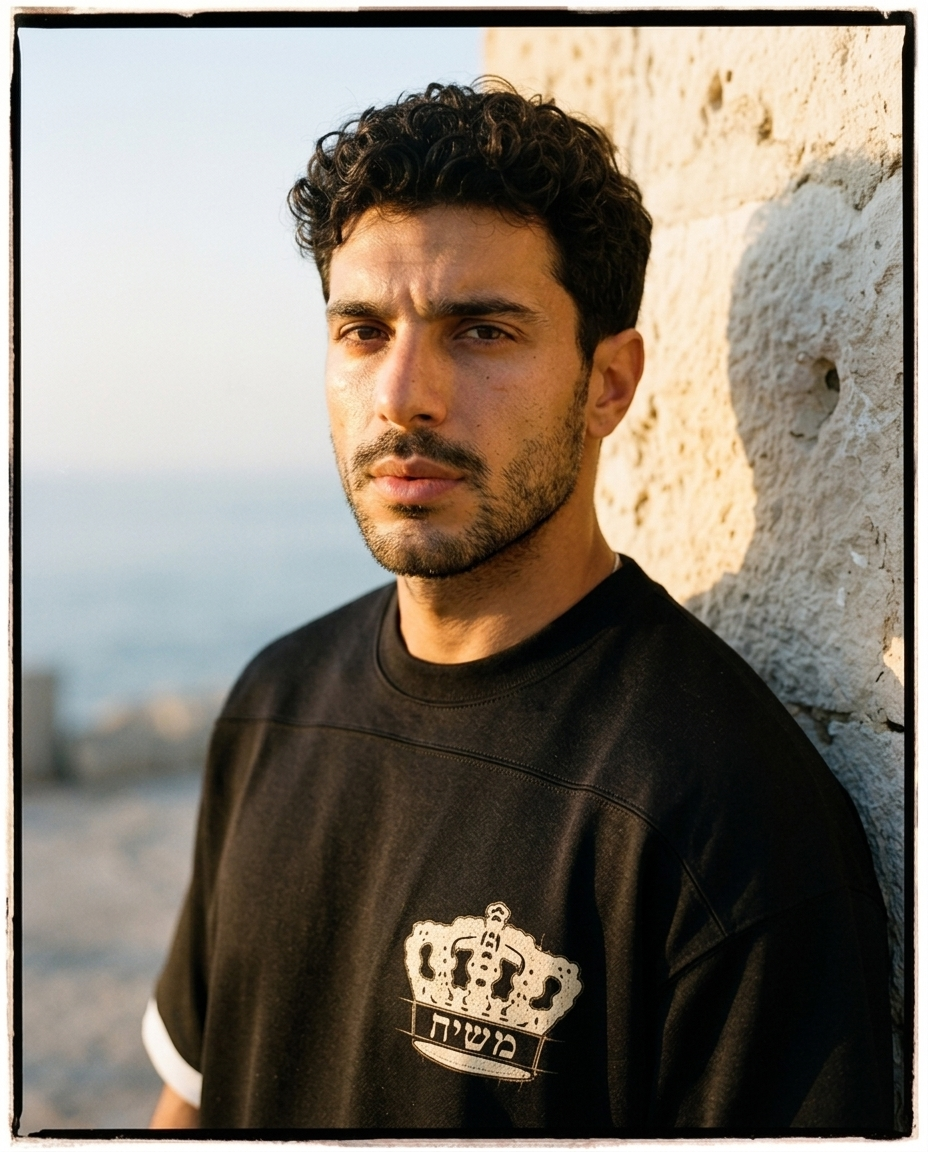 T-shirt EMETH Machia'h – Gueoula Is Near Heavyweight 230G