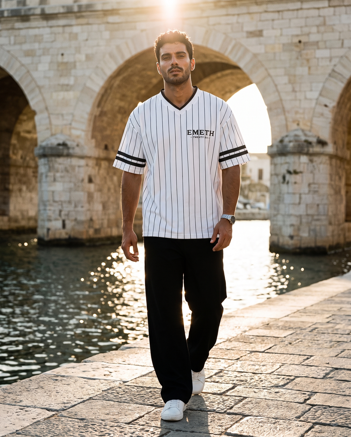 EMETH Twenty Six 26 | Jersey Premium Blanc