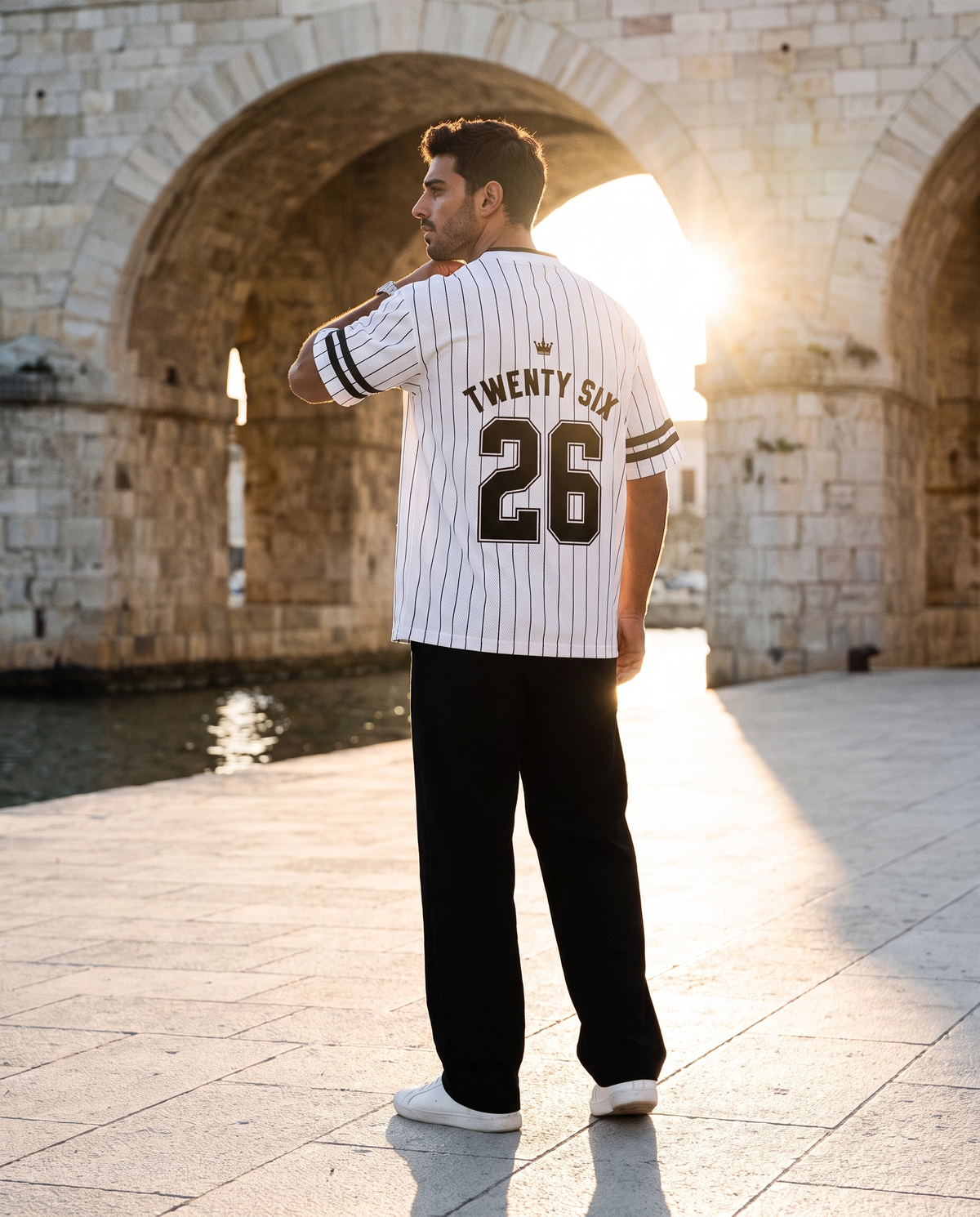 EMETH Twenty Six 26 | Jersey Premium Blanc