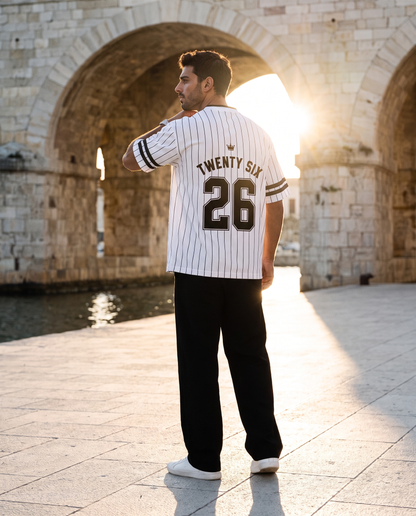 EMETH Twenty Six 26 | Jersey Premium Blanc