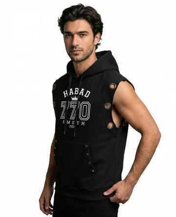 EMETH Habad 770 Vintage | Hoodie Sans Manches