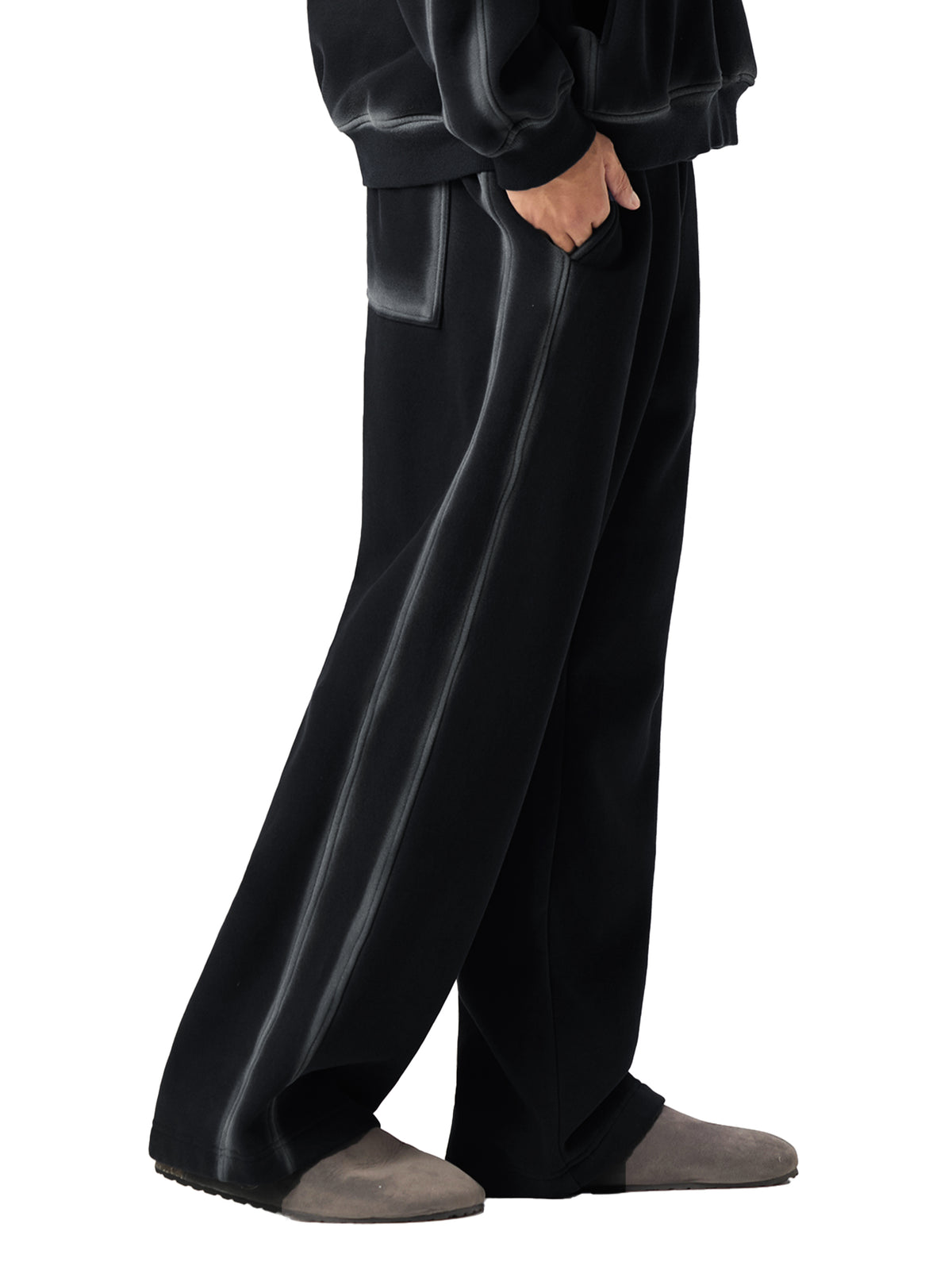 EMETH™ Jogger Sun Fade Molleton | Pantalon Oversize