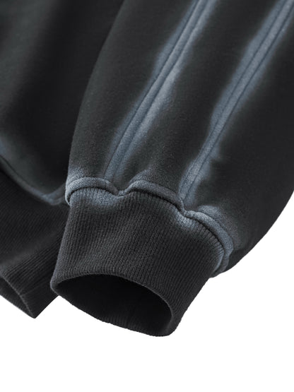EMETH Washed Hoodie Oversize 350 g/m² – Sweat à Capuche Premium Vintage