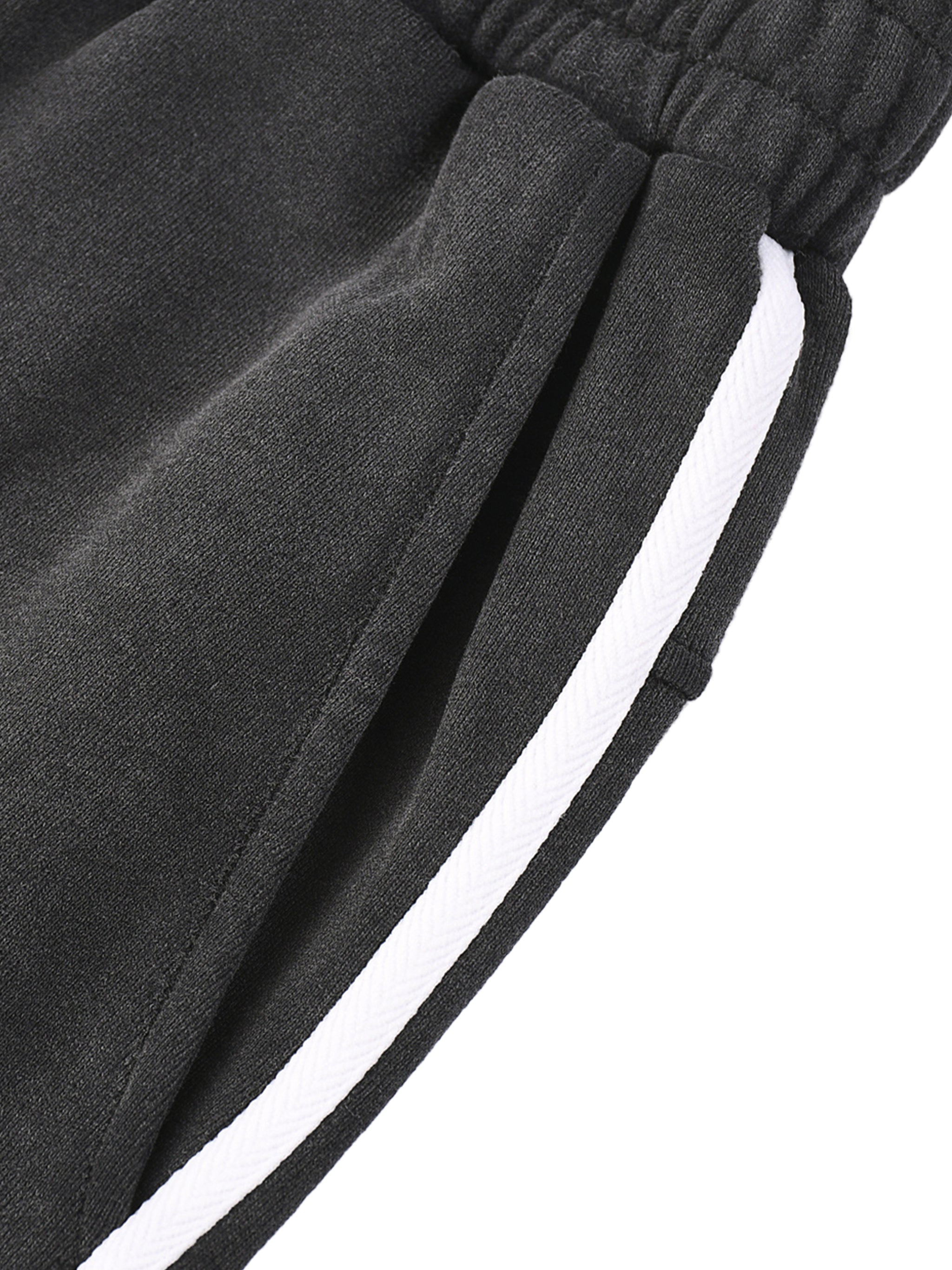 EMETH™ Jogger Snow Wash Bandes Contrastées | Oversize
