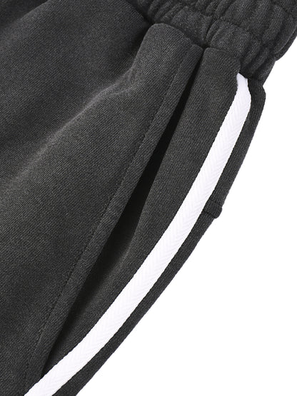 EMETH™ Jogger Snow Wash Bandes Contrastées | Oversize