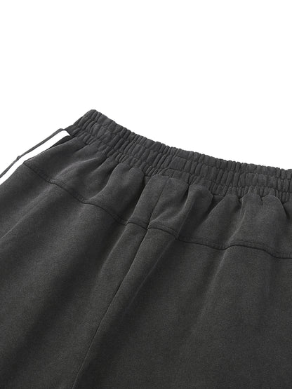 EMETH™ Jogger Snow Wash Bandes Contrastées | Oversize