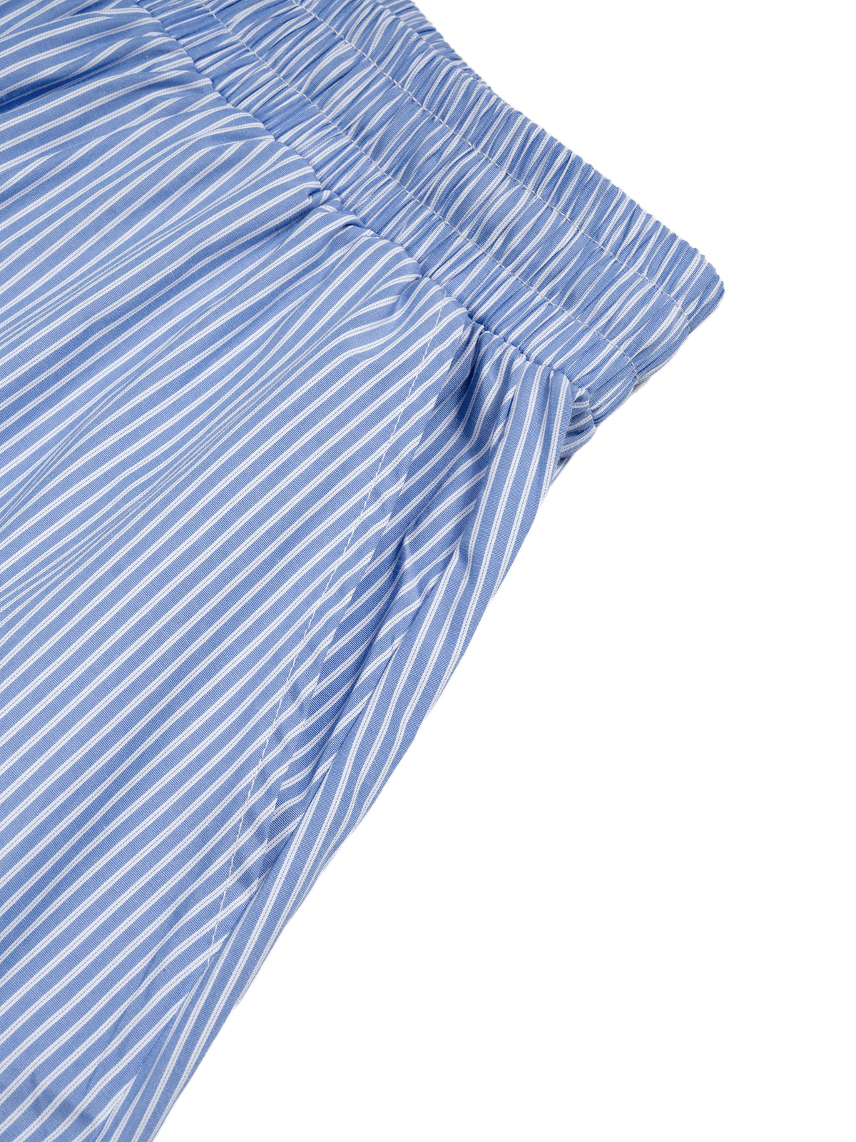 EMETH™ Pantalon Barrel Rayé | Coupe Fuselée Oversize