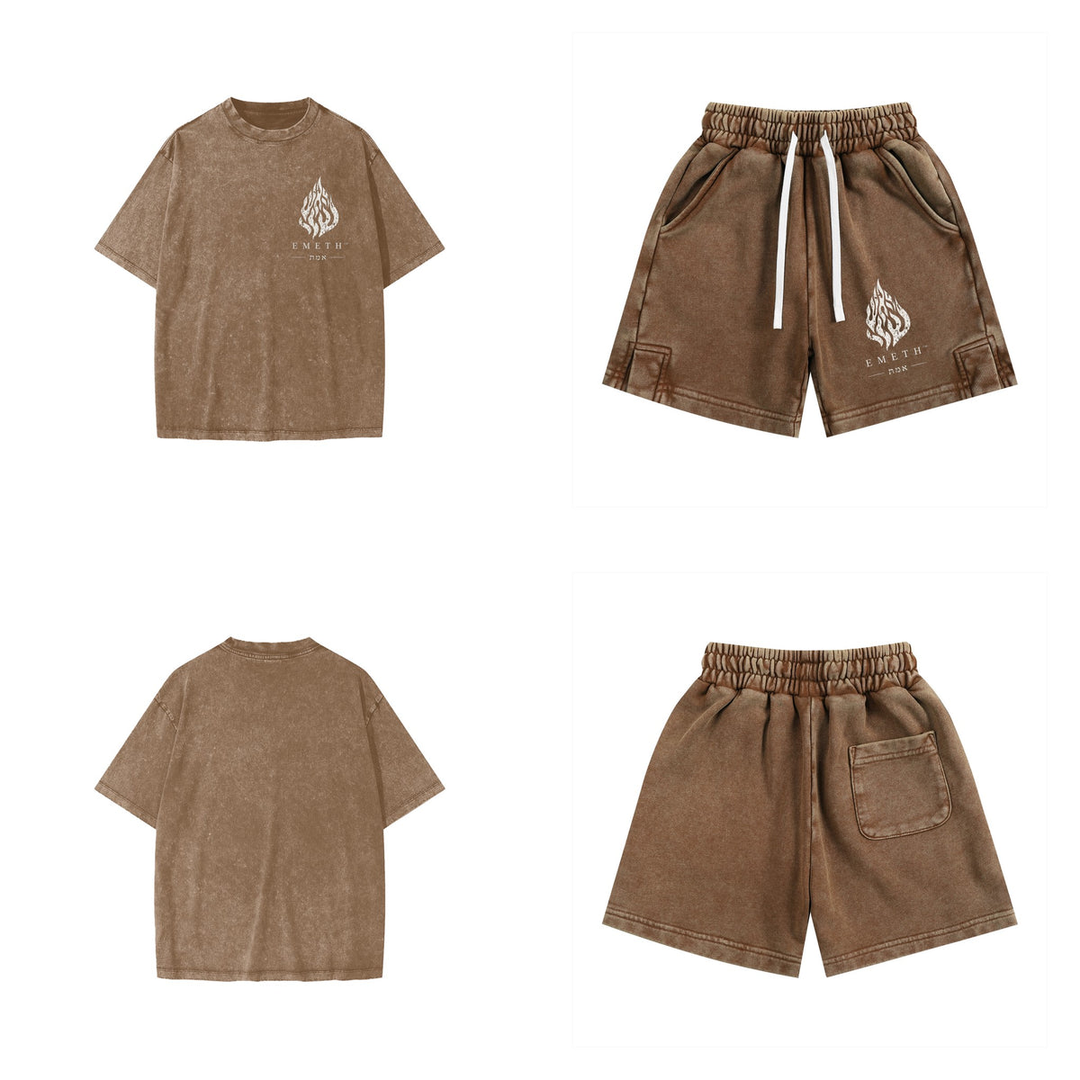 EMETH Kids NA NACH Snow Wash - Café