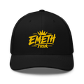EMETH™ — Casquette Signature · Logo Brodé Or