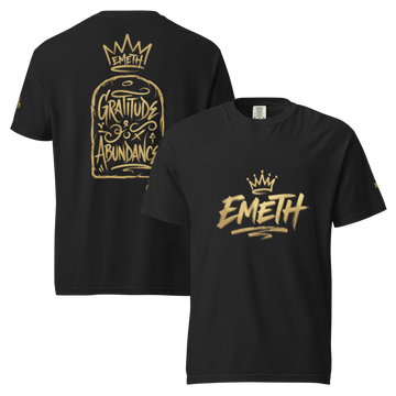 T-Shirt EMETH™ Gratitude & Abondance — Heavyweight