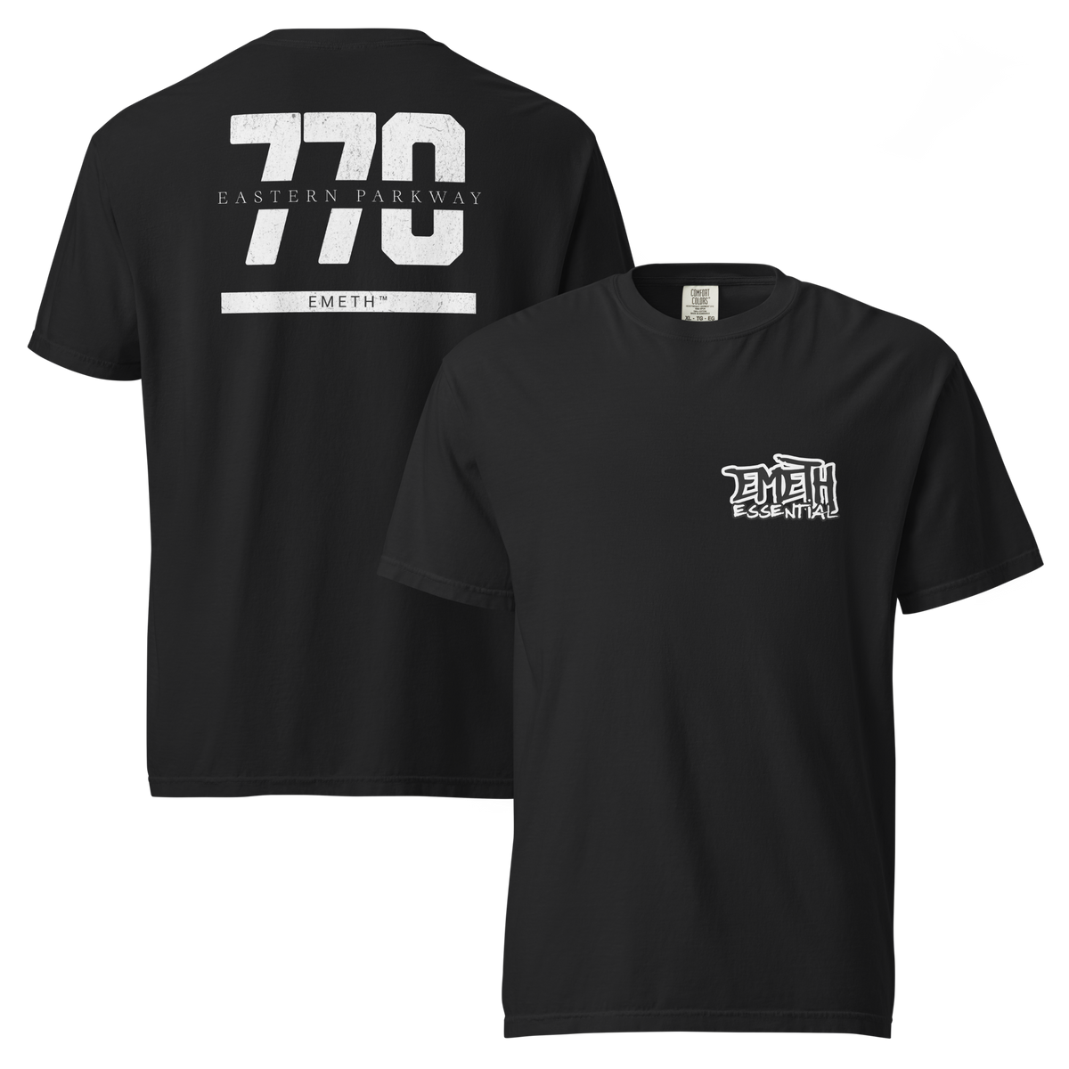 EMETH™ 770 — T-Shirt Oversize Eastern Parkway - Noir / S - EMETH