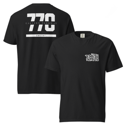 EMETH™ 770 — T-Shirt Oversize Eastern Parkway - Noir / S - EMETH