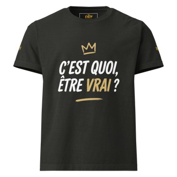T-Shirt EMETH™ — C'est Quoi, Être Vrai ?