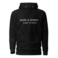 EMETH™ Unité & Amour Premium Hoodie - Noir / S - EMETH
