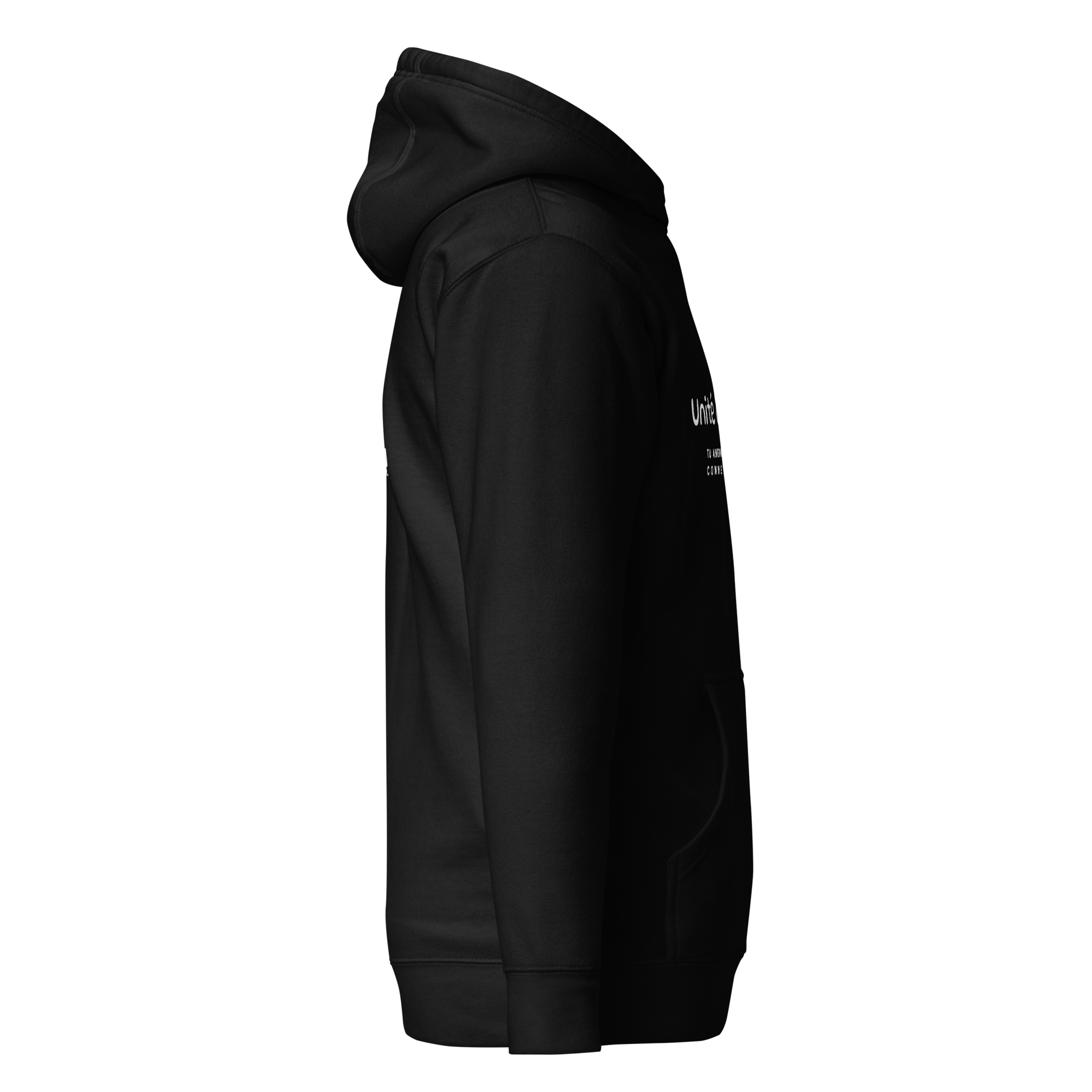 EMETH™ Unité & Amour Premium Hoodie - Noir / S - EMETH