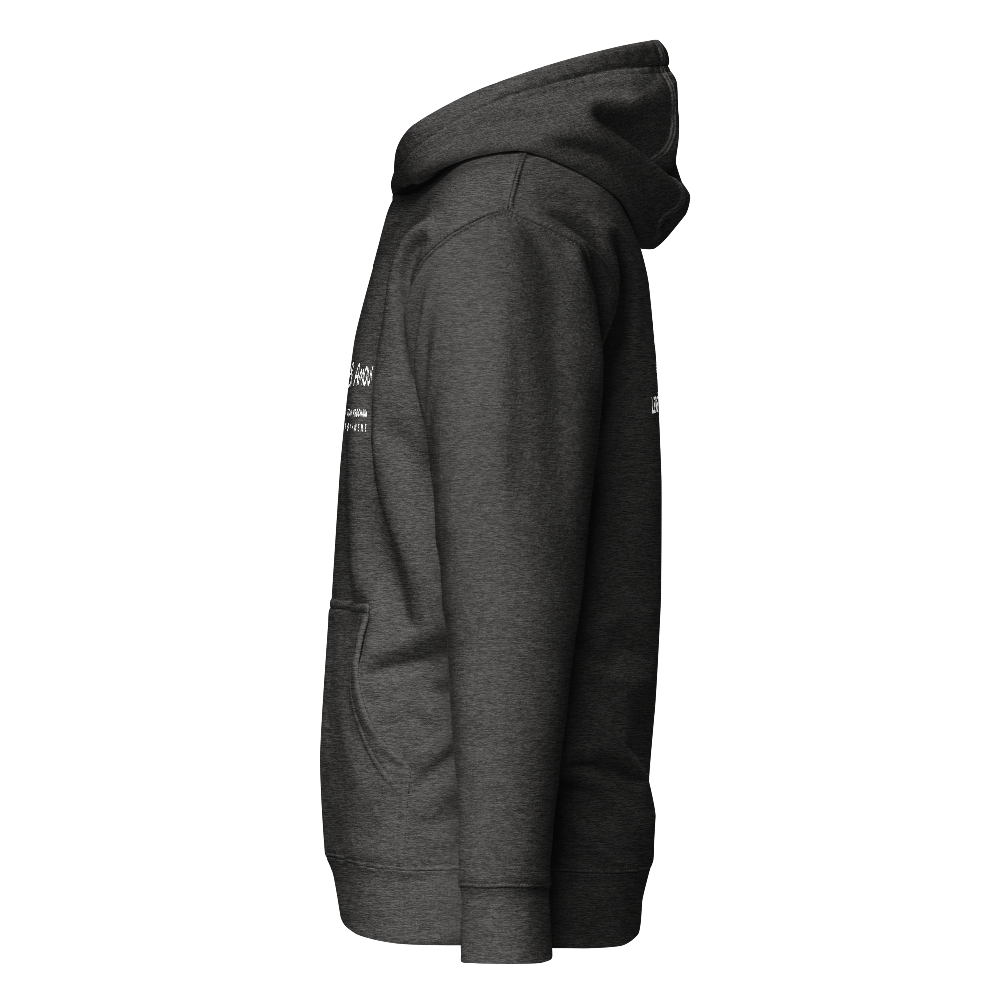 EMETH™ Unité & Amour Premium Hoodie - Noir / S - EMETH