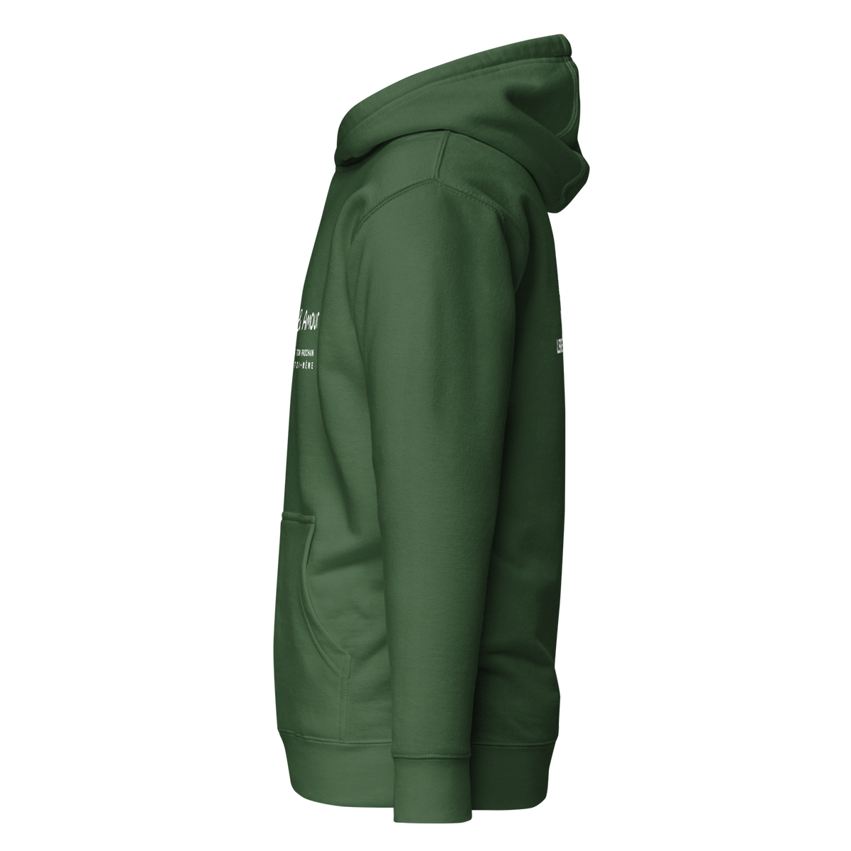EMETH™ Unité & Amour Premium Hoodie - Noir / S - EMETH