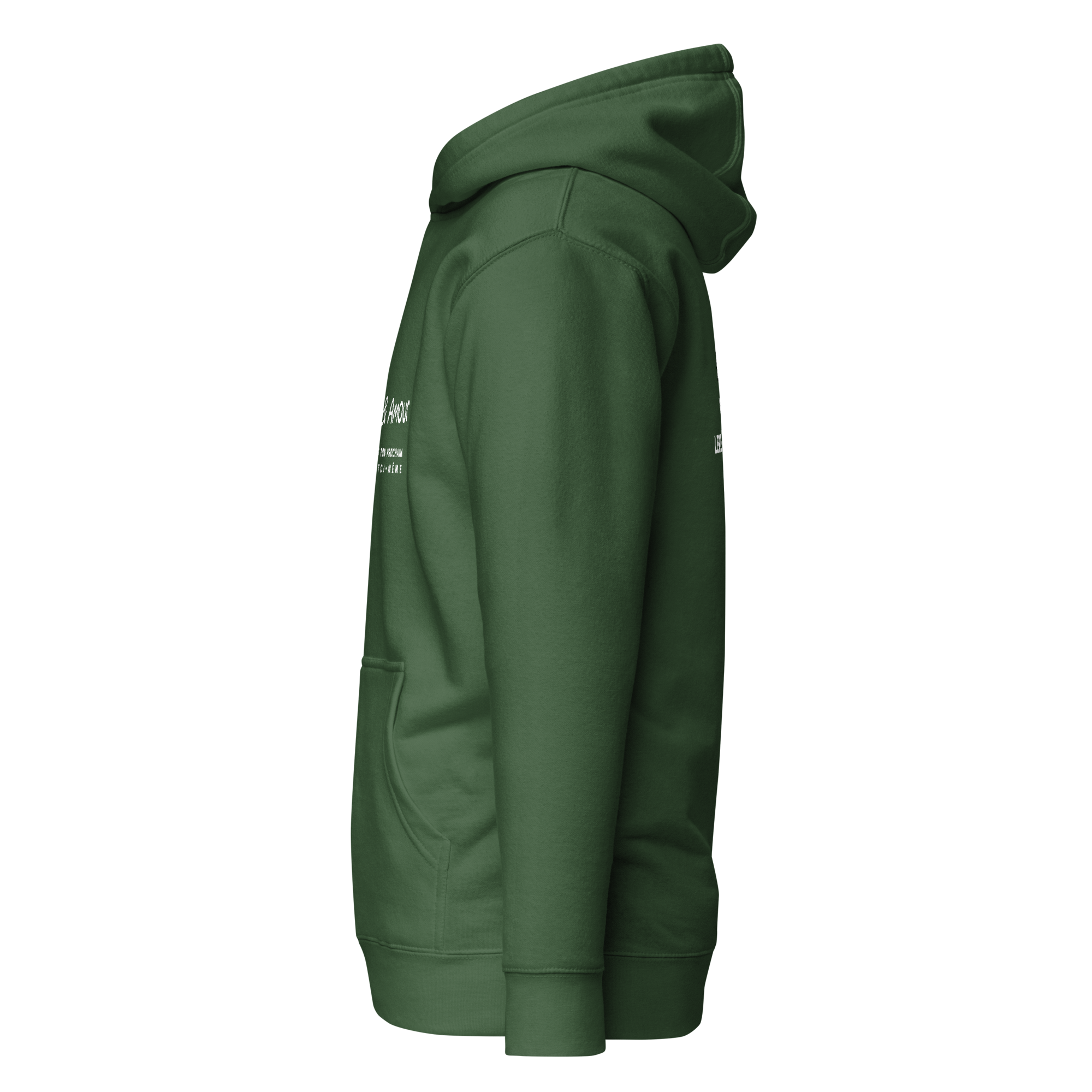 EMETH™ Unité & Amour Premium Hoodie - Noir / S - EMETH