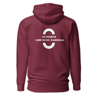 EMETH™ Unité & Amour Premium Hoodie - Noir / S - EMETH