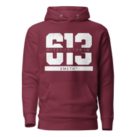 EMETH™ 613 Mitzvot Torah Premium Hoodie - Bordeaux / S - EMETH