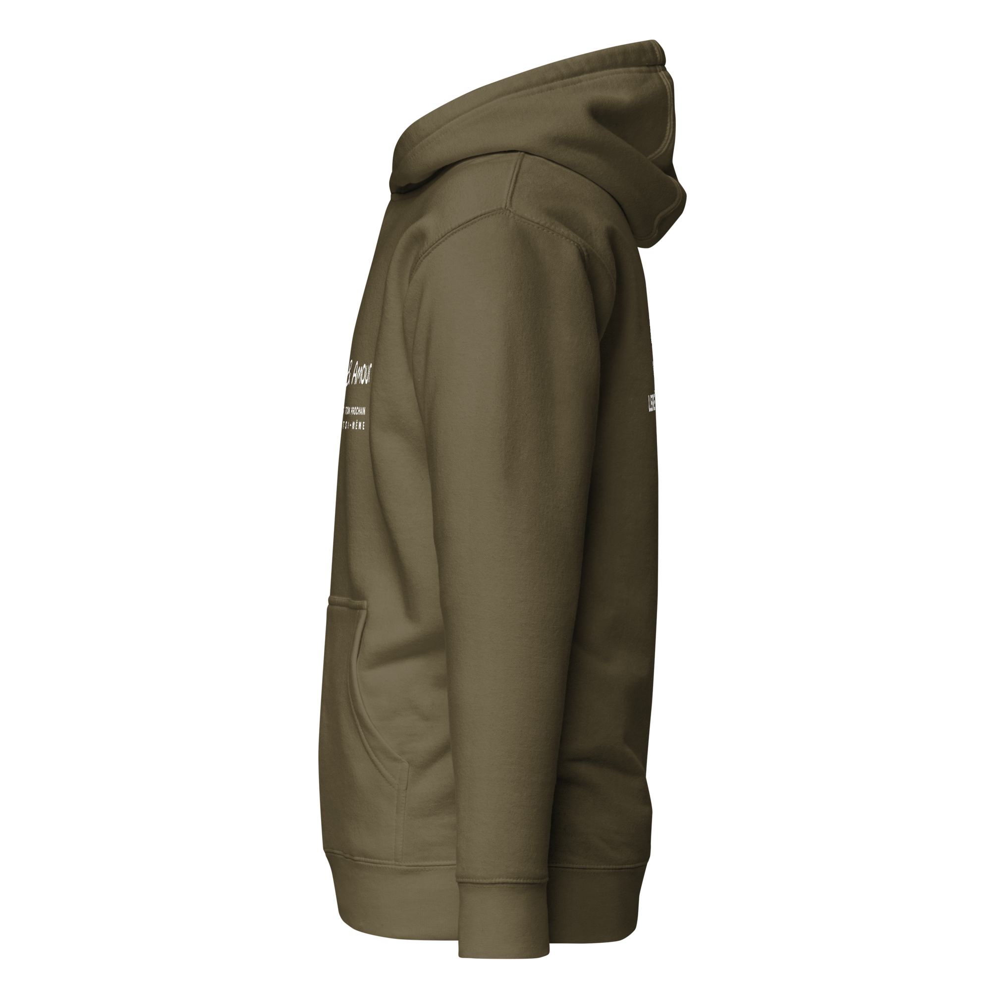 EMETH™ Unité & Amour Premium Hoodie - Noir / S - EMETH