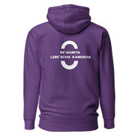 EMETH™ Unité & Amour Premium Hoodie - Noir / S - EMETH