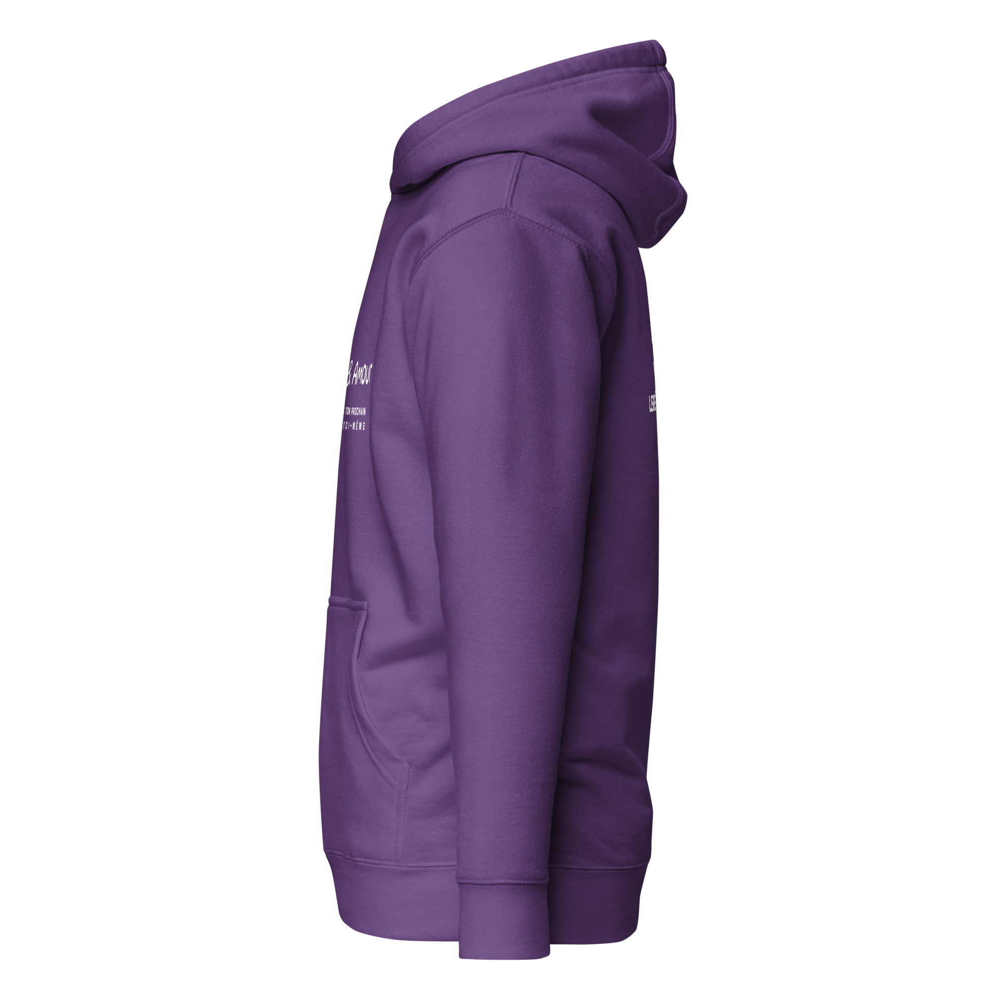 EMETH™ Unité & Amour Premium Hoodie - Noir / S - EMETH