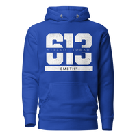 EMETH™ 613 Mitzvot Torah Premium Hoodie - Bleu roi / S - EMETH