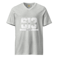 EMETH™ 613 — T-Shirt Col V - Gris Chiné / XS - EMETH