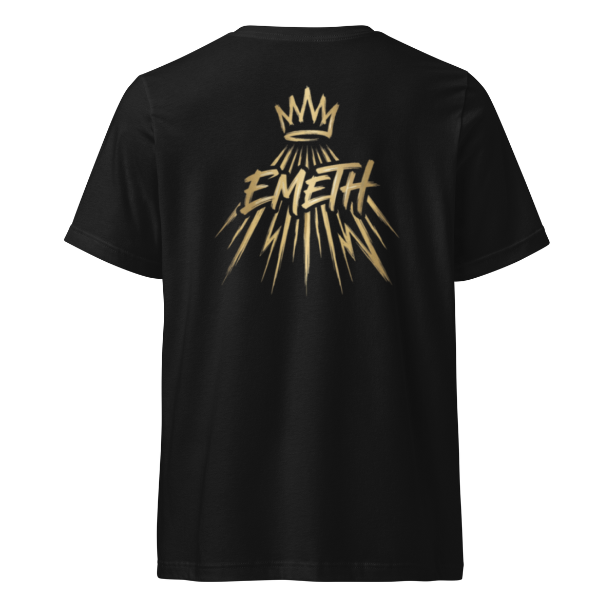 EMETH™ 613 — T-Shirt Col V - Noir / S - EMETH