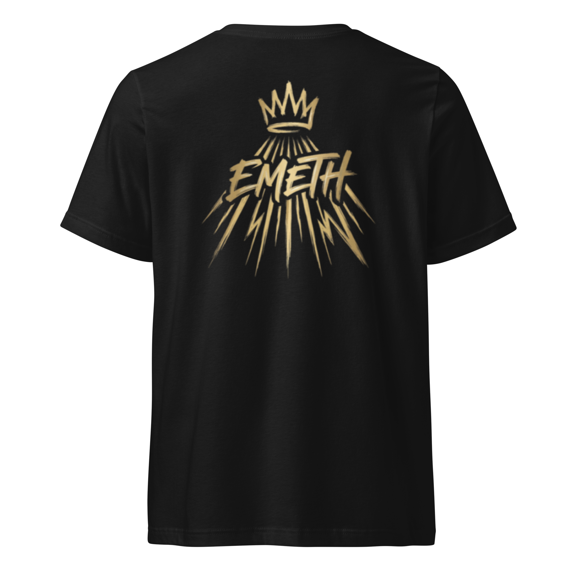 EMETH™ 613 — T-Shirt Col V - Noir / S - EMETH