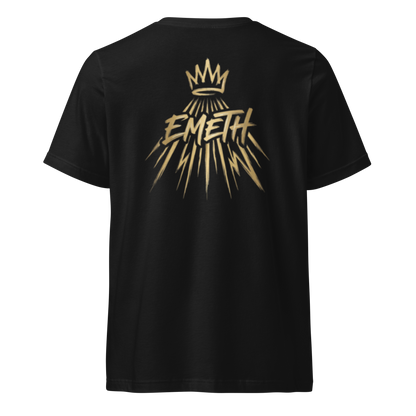 EMETH™ 613 — T-Shirt Col V - Noir / S - EMETH