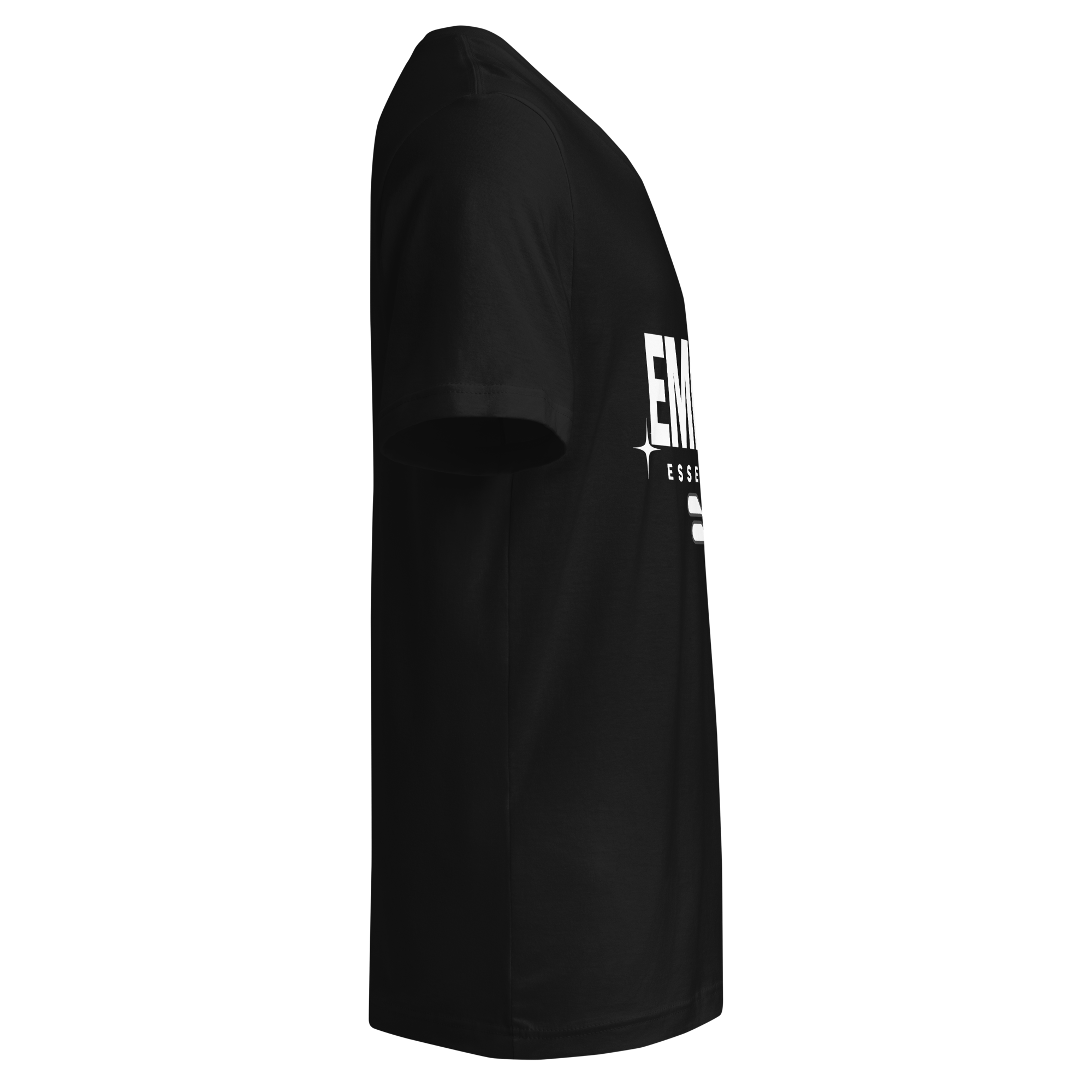 EMETH™ Essentials — T-Shirt Col V - Noir / S - EMETH