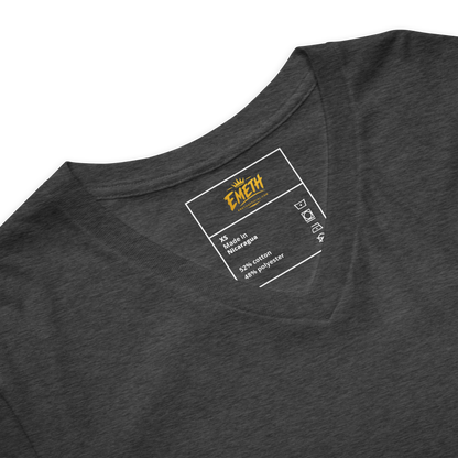 EMETH™ Essentials — T-Shirt Col V - Noir / S - EMETH