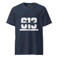 EMETH™ 613 — T-Shirt Col V - Bleu Marine / XS - EMETH