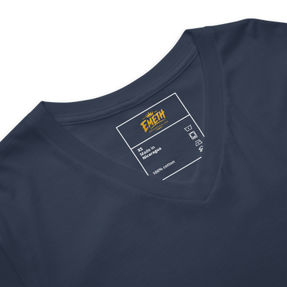 EMETH™ Essentials — T-Shirt Col V - Noir / S - EMETH